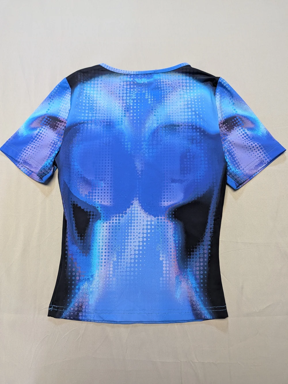 NWT White Fox Boutique Blue Milky Way Two-Piece Set Women's Size XS Stretch